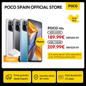 Poco M5s 4/64GB - Desde España