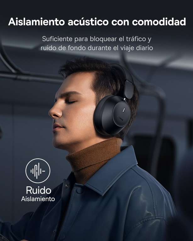 Auriculares Bluetooth con 50 Horas de autonomía, claridad de Llamadas ENC