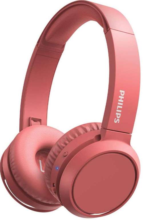 Philips H4205RD/00 Auriculares inalámbricos Bluetooth, On Ear (Bass Boost, 29 horas de autonomía, Función de carga rápida