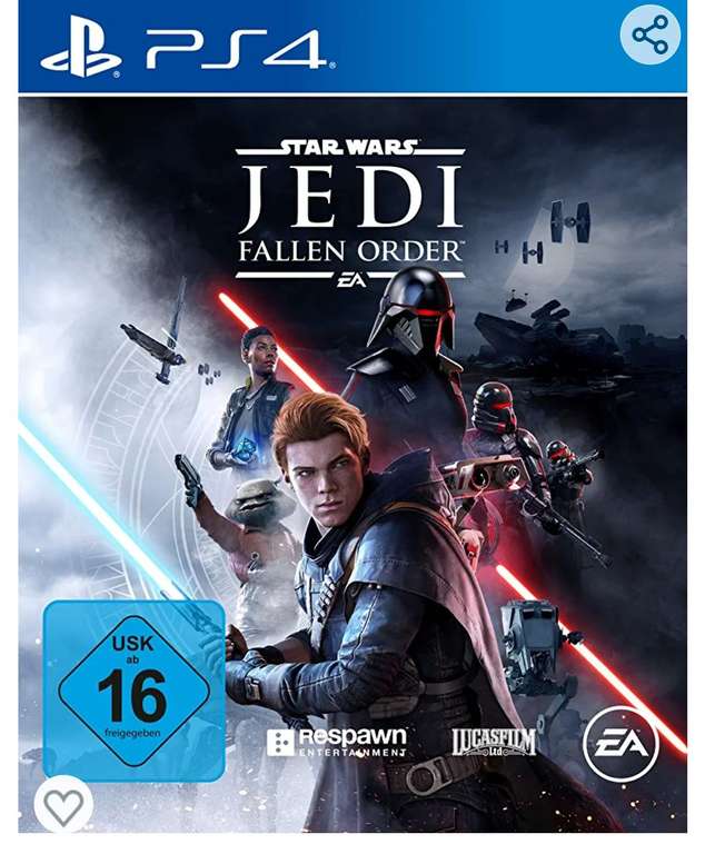 Star Wars Jedi: Fallen Order - Standard Edition - PlayStation 4