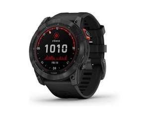 GARMIN Fenix 7X Solar Sports Watch - Reloj Deportivo, Bluetooth, Hasta 37 días de energía solar, Negro