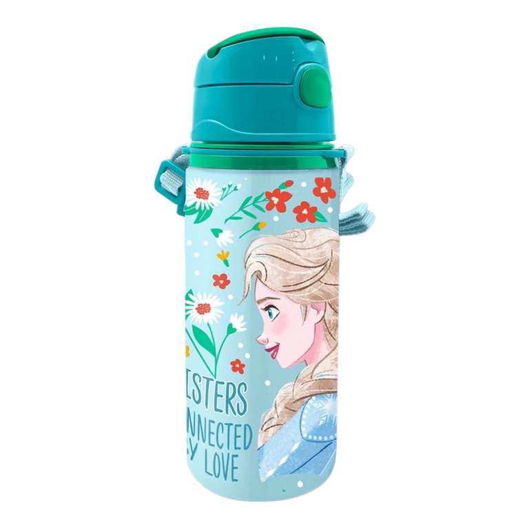 Frozen 2  Botella De Aluminio Para Niños - Cantimplora Infantil