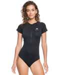 Roxy Essentials - Bañador Entero de Manga Cap para Mujer, tallas M y L