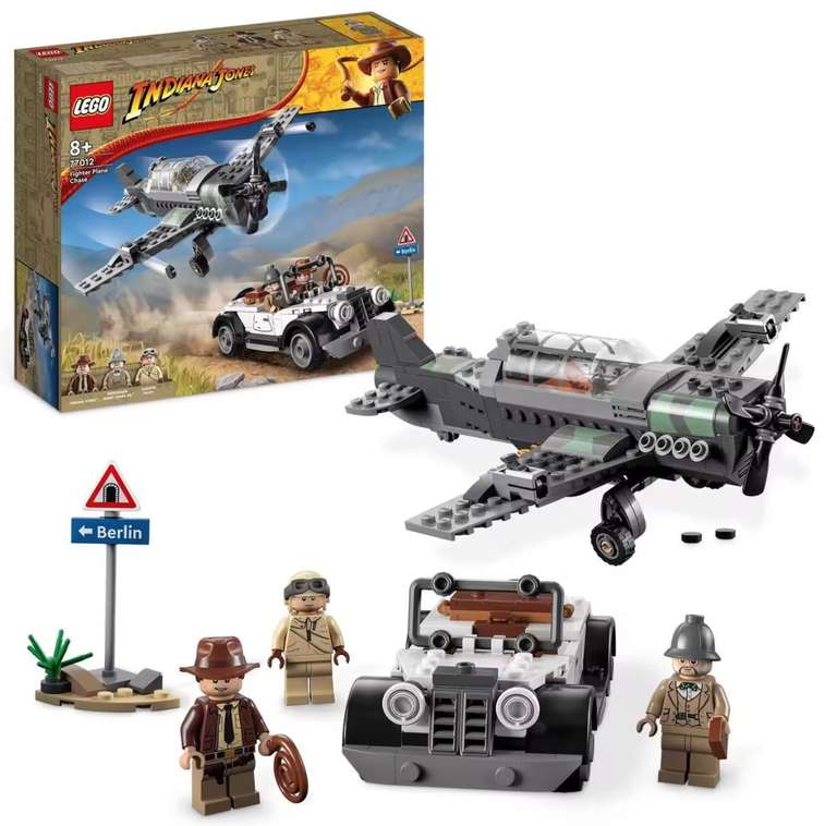 LEGO Indiana Jones 77012 Persecución del Caza