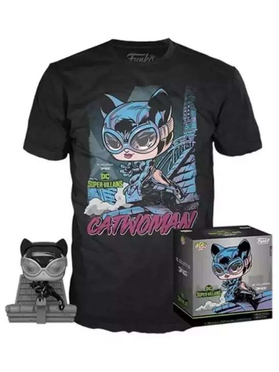 Funko Pop y Camiseta Catwoman DC Special Edition 269