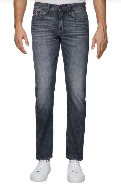TOMMY HILFIGER - Jeans - algodón ecológico - azul