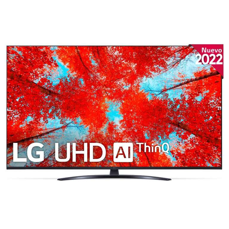 TV LED 55" - LG 55UQ91006LA, UHD 4K, Procesador Inteligente α5 Gen5 AI Processor 4K, Smart TV, DVB-T2 (H.265)