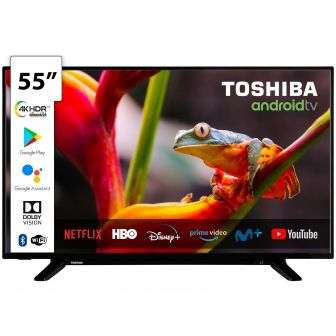 Toshiba 55UA2063DG 55" LED UltraHD 4K HDR Android TV + Cupon IVA