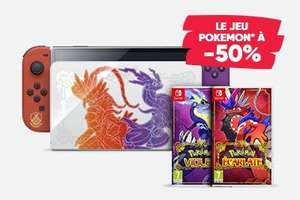 Nintendo Switch Oled Edición Escarlata Púrpura + Juego por 372€ // Igual con la edición Splatoon 3