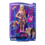 Barbie Malibú Muñeca Rubia con Guitarra de Juguete y Accesorios de música, Regalo para niñas y niños +3 años