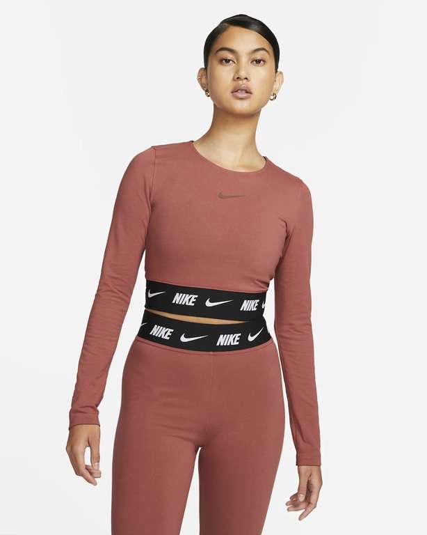 Nike Sportswear Camiseta corta de manga larga - Mujer
