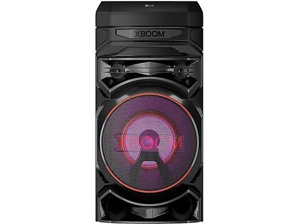 Altavoz - LG RNC5, Luces Multi Color, Efectos DJ. Funcin karaoke. Efectos de Voz, Negro