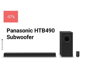 Barra de Sonido Panasonic HTB490 Subwoofer, Bluetooth