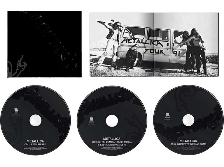 Metallica - Black Album (Ed. Remasterizada) - 3 CD