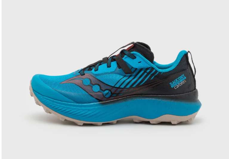 SAUCONY - ENDORPHIN EDGE -(con placa de carbono )Zapatillas de trail running - azul. Tallas 41 a 47