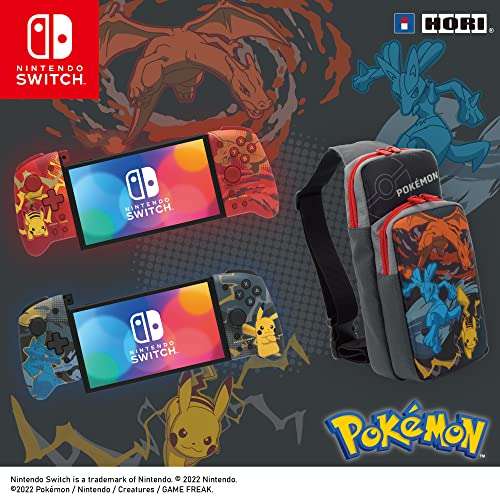Hori Split Pad Pro [Lucario y Pikachu / Charizard y Pikachu / Rojo]