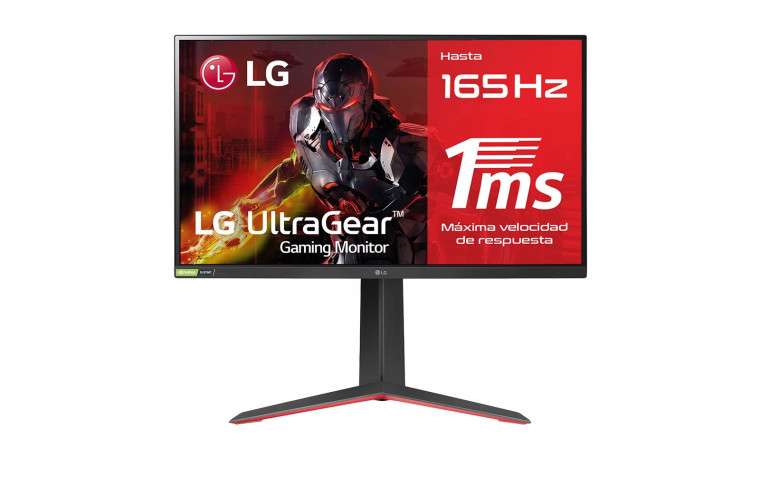 Monitor Gaming LG UltraGear 27" QHD (2560x1440px), 16:9, 165Hz, 400 cd/m2, 1000:1, 1ms, G-Sync, FreeSync Premium