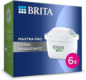 BRITA Cartucho de filtro de agua Maxtra Pro Extra Protección contra la cal – Pack de 6 – Nuevo – Cartuchos de repuesto original BRITA
