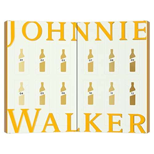 Kit degustación Johnnie Walker 12 mini-botellas de 5cl