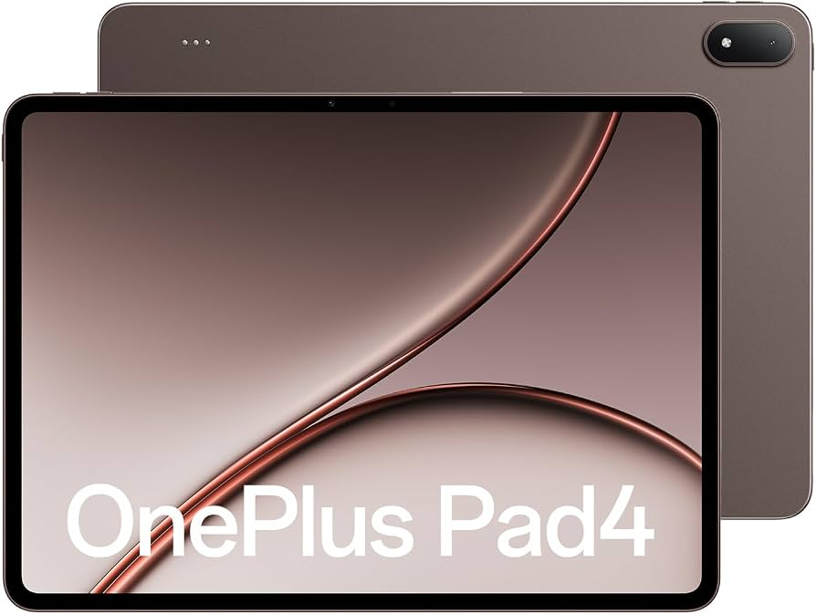 OnePlus Pad 4 - 12/256GB, 13.2" UHD con 144Hz VRR, Snapdragon 8 Elite, UFS 4.1, 13380mAh, WiFi 7, Dolby Atmos + Cargador 80W - Tablet