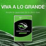 Seagate BarraCuda, 1 TB, Disco duro interno, HDD, 3,5", SATA 6 GB/s, 7200 RPM