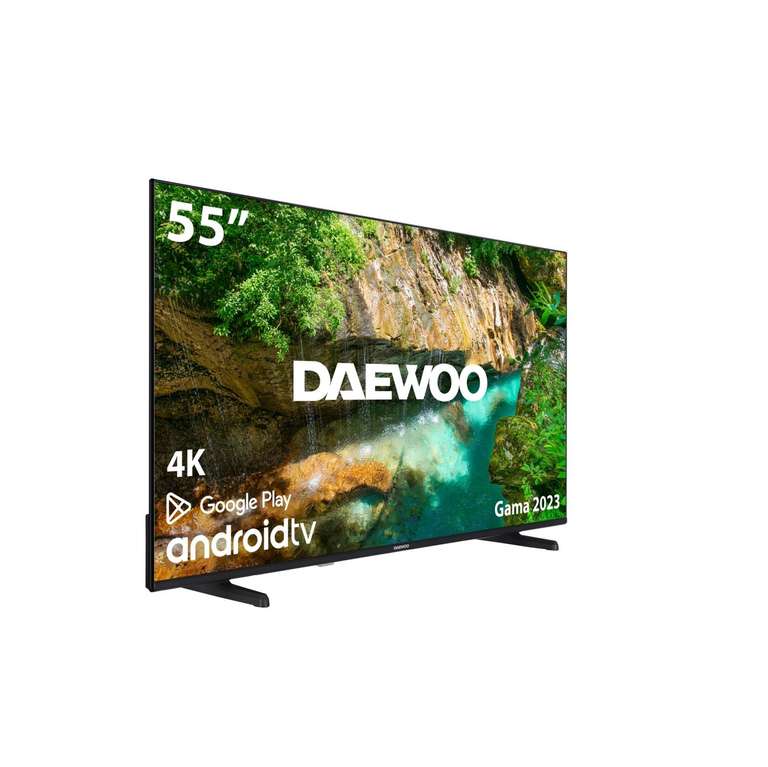 TV LED 55" (139,7 cm) Daewoo 55DM62UA, 4K UHD, Smartv