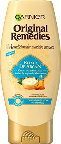 6x Garnier Original Remedies Acondicionador Nutritivo Cremoso Elixir de Argán (1,82€ C/U)