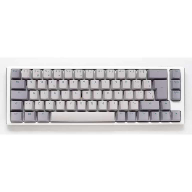 Teclado Ducky One 3 Cosmic Hot-Swappable Switch MX Clear Morado o Mist SF ISO-ES RGB Hot-Swappable Switch MX Clear Gris