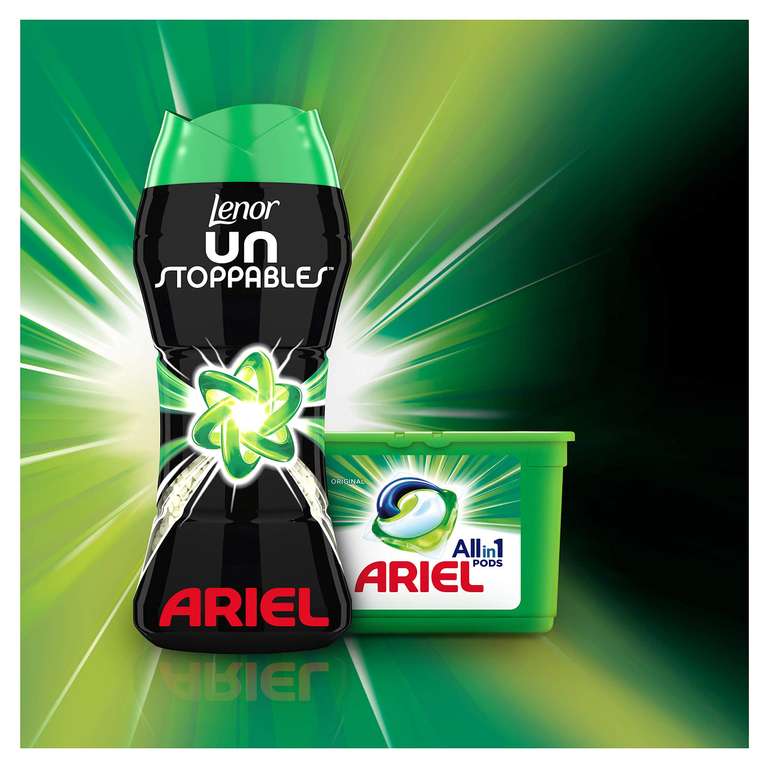 LENOR 210 g Perlas Unstoppables Ariel + crédito de 3,20€ para futuras compras (Total 3,09€)