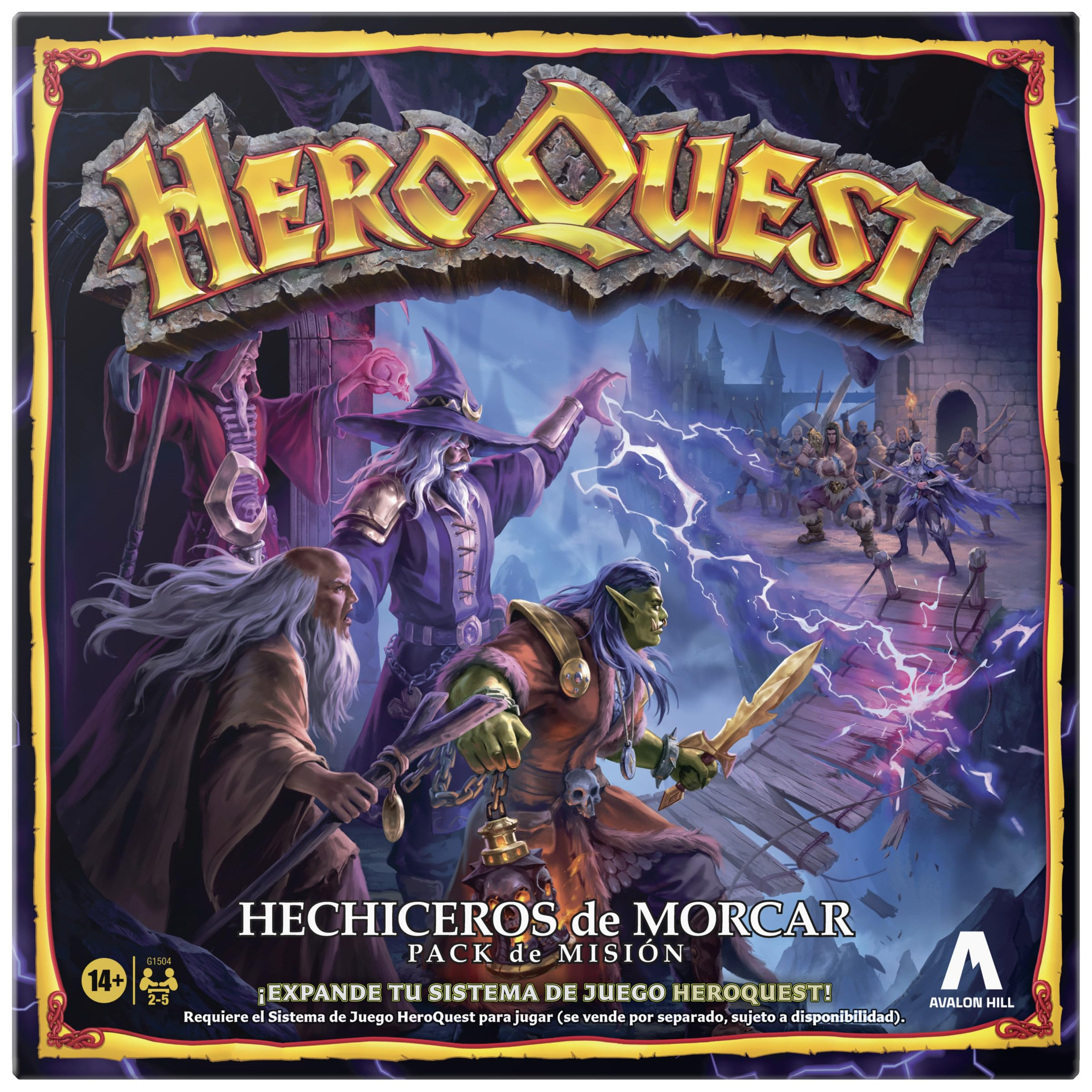 Avalon Hill HeroQuest Pack de Misión Wizards of Morcar