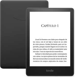 eReader - Amazon Kindle Paperwhite 2021, 6.8", 300 ppp, 8GB, Wi-Fi, Impermeable, Con publicidad, Negro