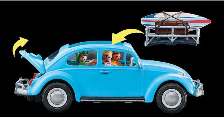 PLAYMOBIL 70177 Volkswagen Beetle, para niños a Partir de 5 años, Multicolor