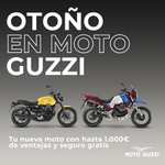 Black Friday Moto Guzzi - hasta 1.000€ dto + seguro Gratis [Finaciando tu compra]