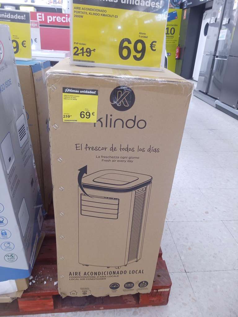 Mini Ventilador Portátil con Ofertas en Carrefour
