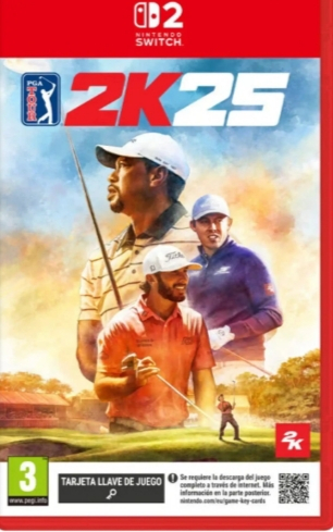 PGA Tour 2K25 - Switch 2 - Game Key Card