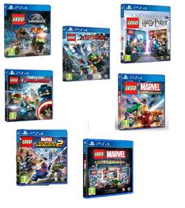 Juego PS4 Lego en oferta / Avengers / JurassicWorld / Marvel / Ninjago / Harry Potter por 8,99€/ud (también Amazon)