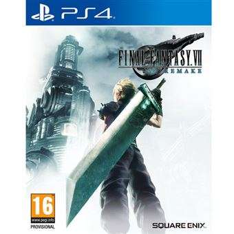 PS4 - Final Fantasy VII Remake - 19,99€