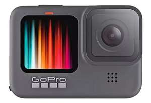 Cámara deportiva - GoPro Hero 9 Black, Vídeo 5k30, 20MP HDR, Slo-Mo x8