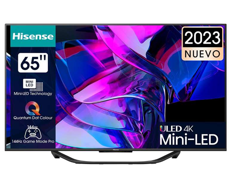 TV Mini LED 165,1 cm (65") Hisense 65U7KQ UHD 4K (+Amazon)
