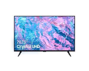 Samsung TV CU6905 Crystal UHD 65" 4K 2024 ( 55" por 341€ / 43" por 259€) / Web Estudiantes ( en web general 55" a 369€ y 65" a 464€)