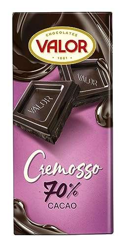 X3 Valor Cremosso 70% de Chocolate Negro (Tambien Cacao y Naranja)