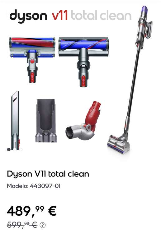 Dyson V11 total clean