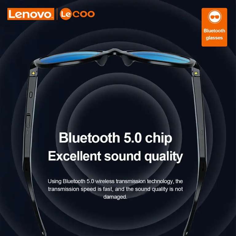 Lenovo gafas bluetooth Lecoo C8