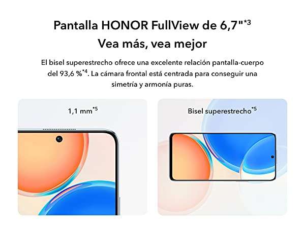 HONOR X8 6GB+128GB (+ HONOR Bluetooth Mouse por 1€ más)