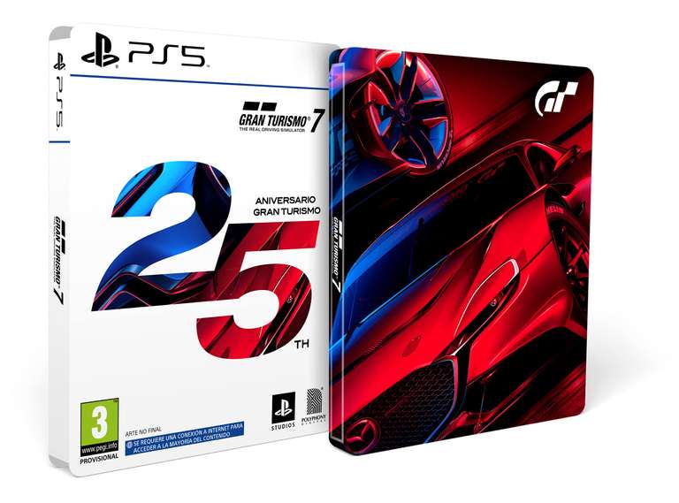 Gran Turismo 7 Edición 25 Aniversario PS5 (34,95€ con cupón de primera compra)