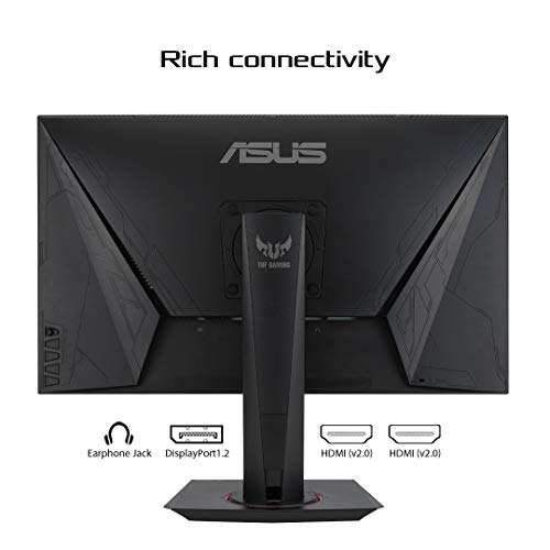 Asus TUF Gaming VG279QM - Monitor Gaming de 27" FullHD(1920x1080, Fast IPS, 16:9, HDMI x2, Display Port x1, USB, 280Hz, 1ms (GTG)
