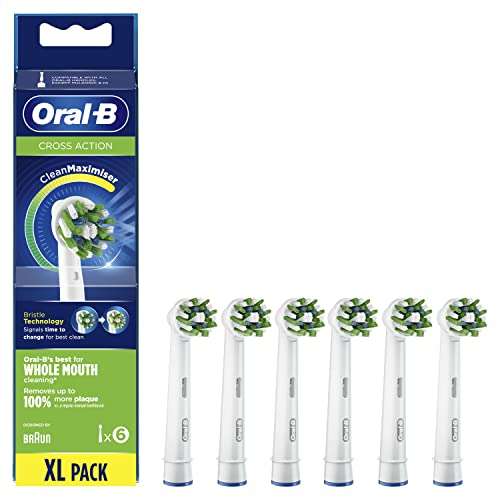 Oral-B CrossAction Clean Maximaiser [Blanco] x6 cabezales