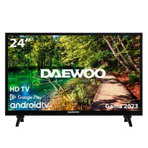 TV Daewoo 24" LED HD 24Dm54Ha1 Android Smart TV WIFI