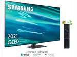 TV QLED 75" - Samsung QE75Q80AATXXC, UHD 4K, Smart TV, HDR10+, Tizen, Motion Xcelerator, Full Array