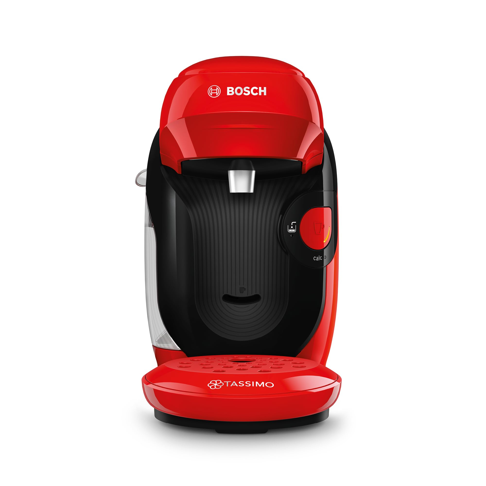 Bosch - Cafetera Tassimo Style Friendly, Hasta 70 bebidas, OneTouch, INTELLIBREW, Rojo, TAS113E